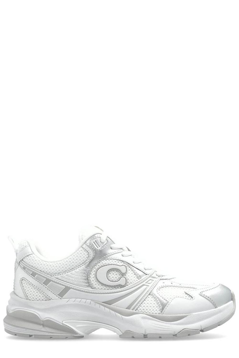 Coach Logo Detailed Mesh Sneakers