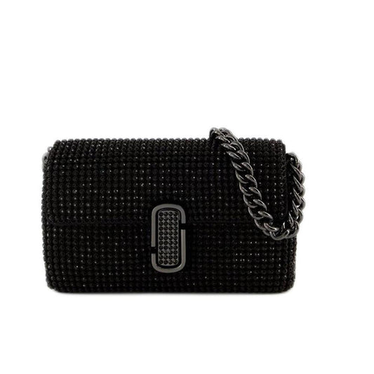 The Mini J Marc Shoulder Bag - Mesh - Black