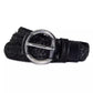 32mm Woven Raffia Belt