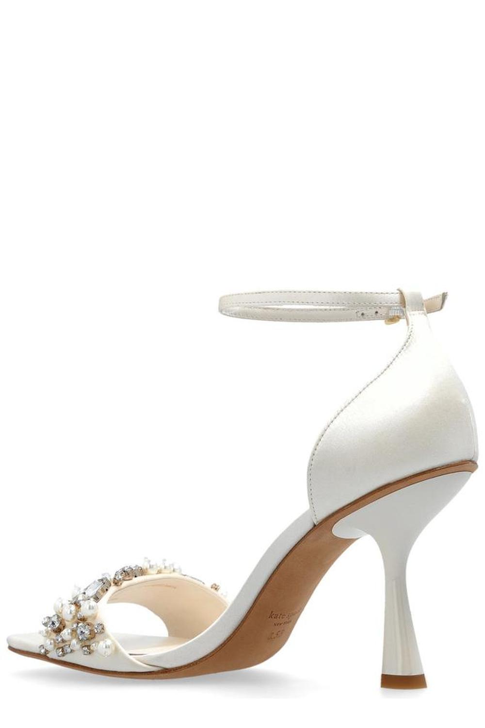 Kate Spade Embellished Bridal Sandals