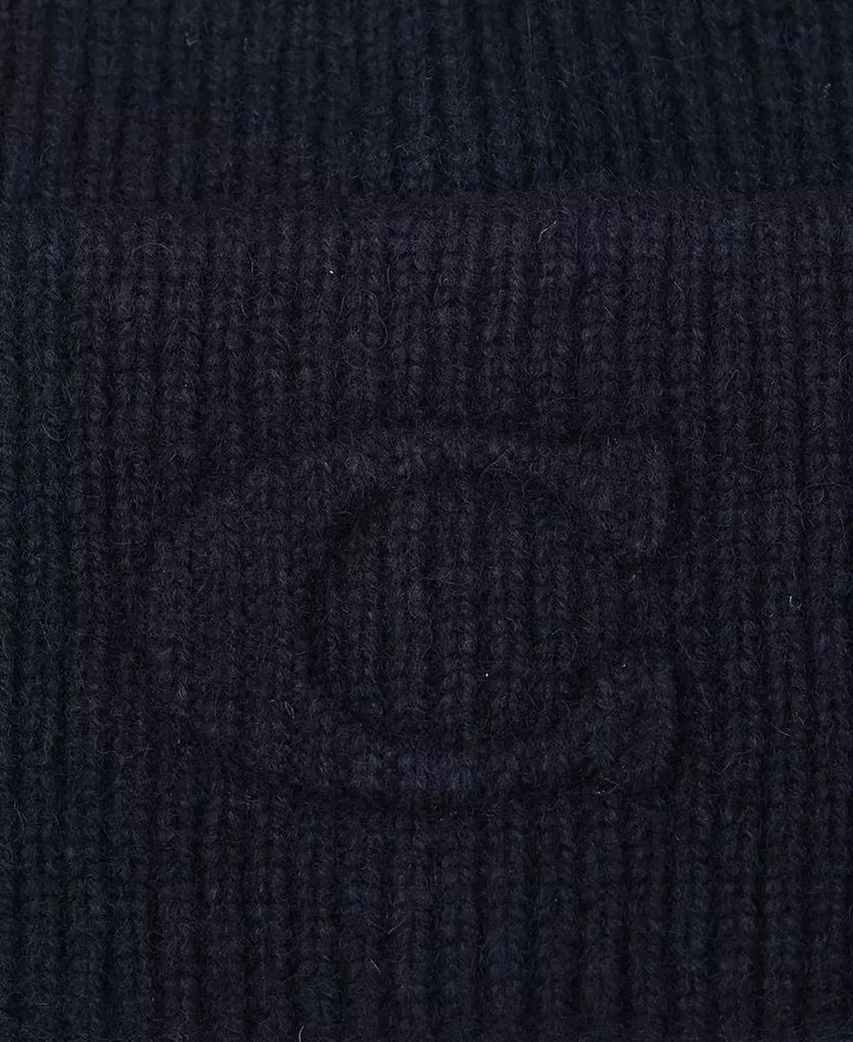 Women's Embossed C-Knit Beanie Hat