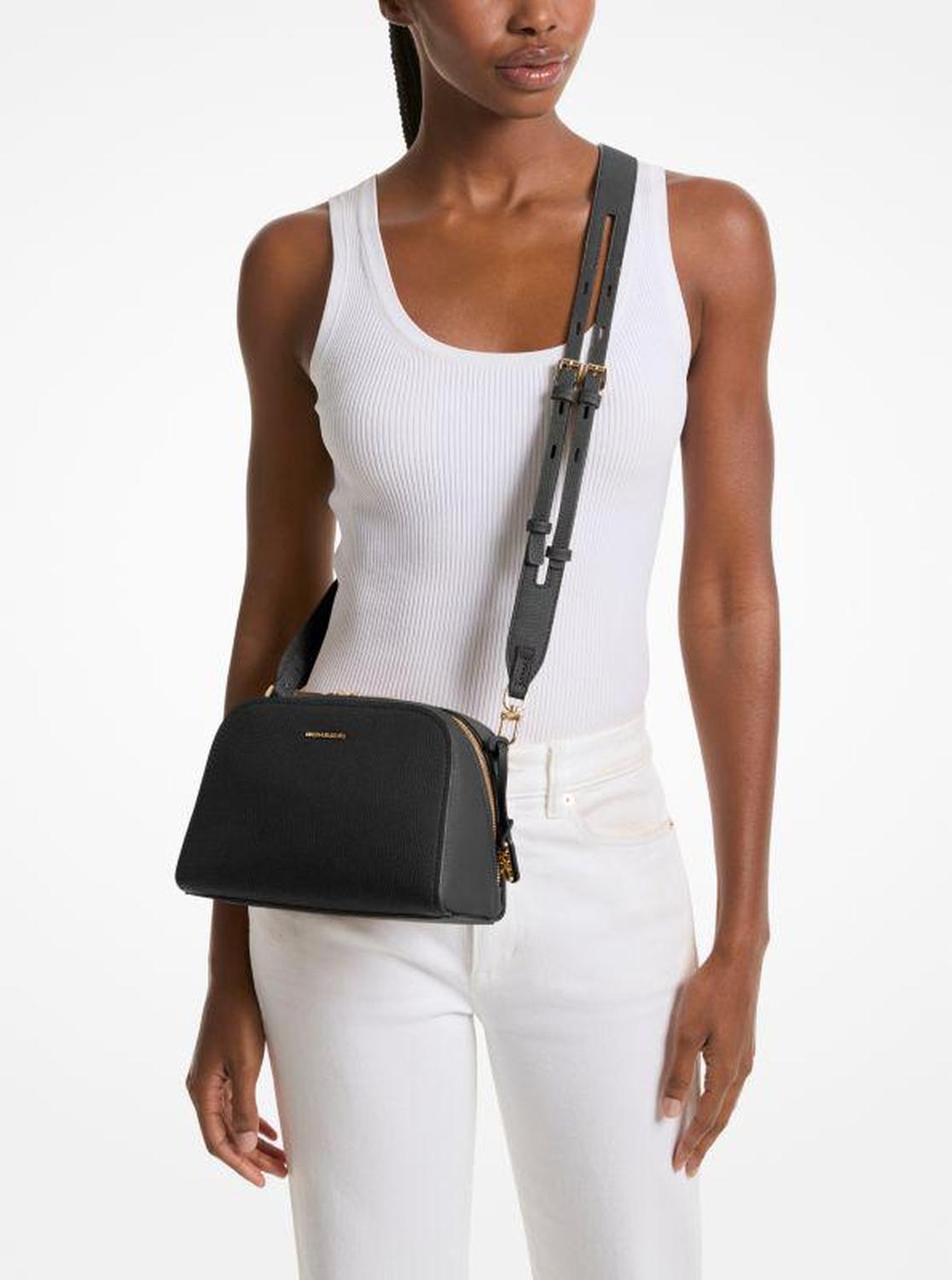 Ashton Small Pebbled Leather Crossbody Bag