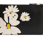 Small Wristlet with Floral Print