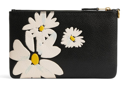 Small Wristlet with Floral Print