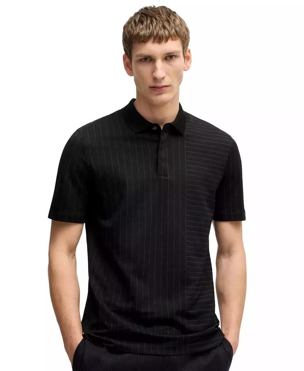 Men's Mercerized-Cotton Regular-Fit Polo