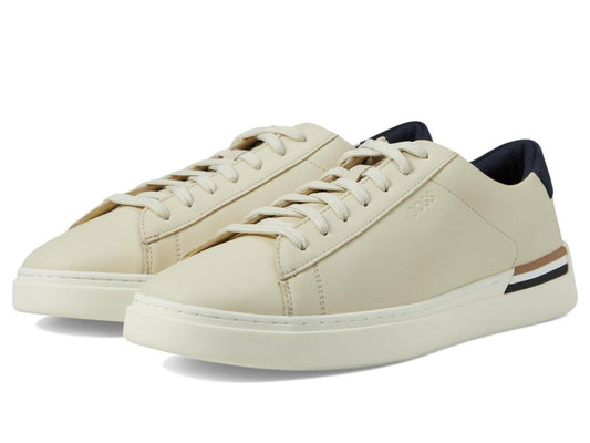 Clint Smooth Leather Low Top Sneakers