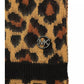 Women's Brushed Three Color Leopard Scarf