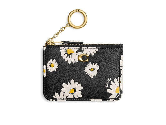 Mini Skinny Id Case with Floral Print