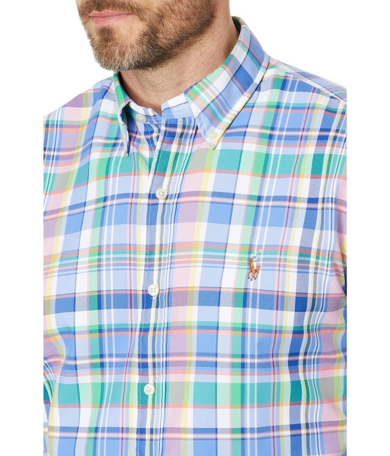 Classic Fit Plaid Performance Shirt