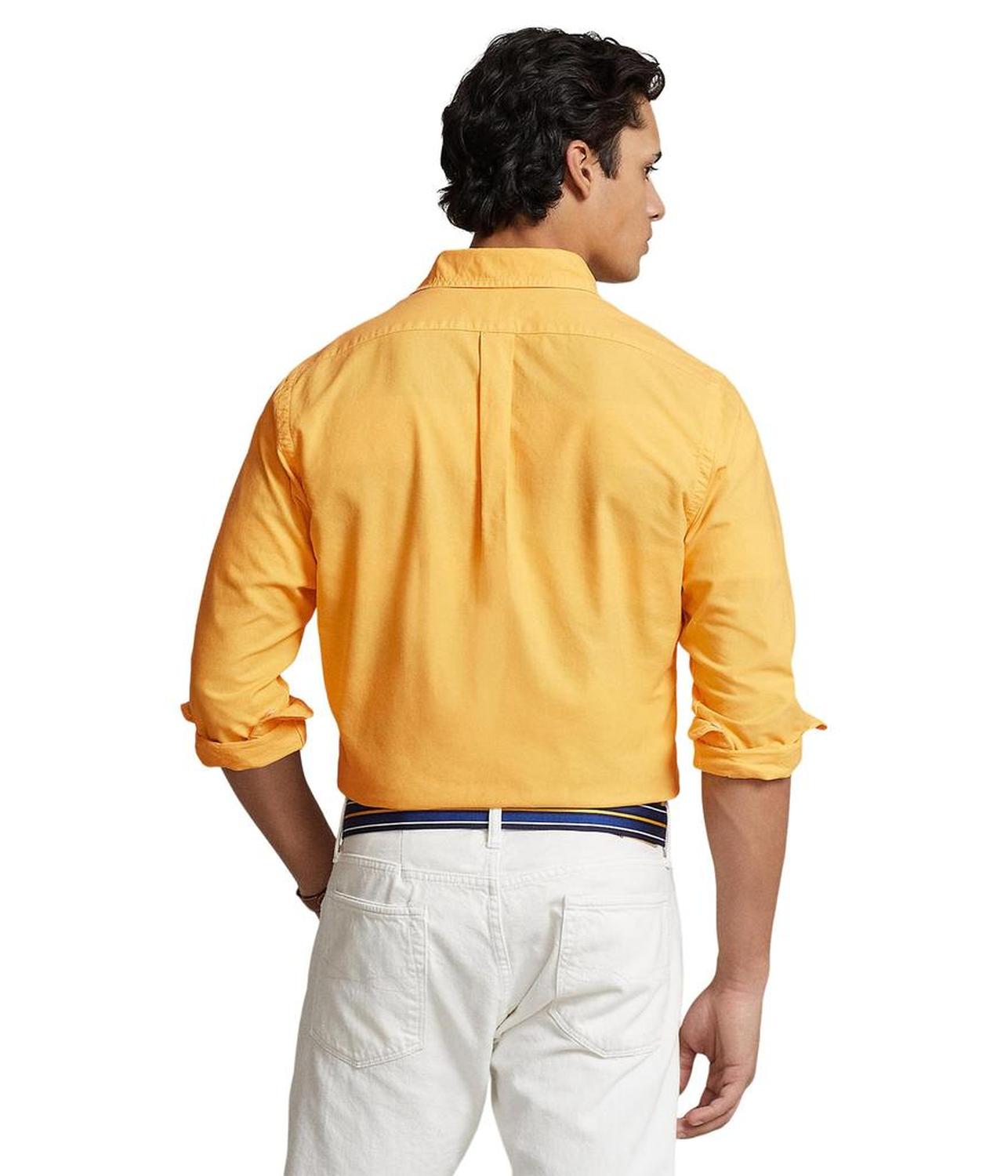 Classic Fit Garment-Dyed Oxford Shirt