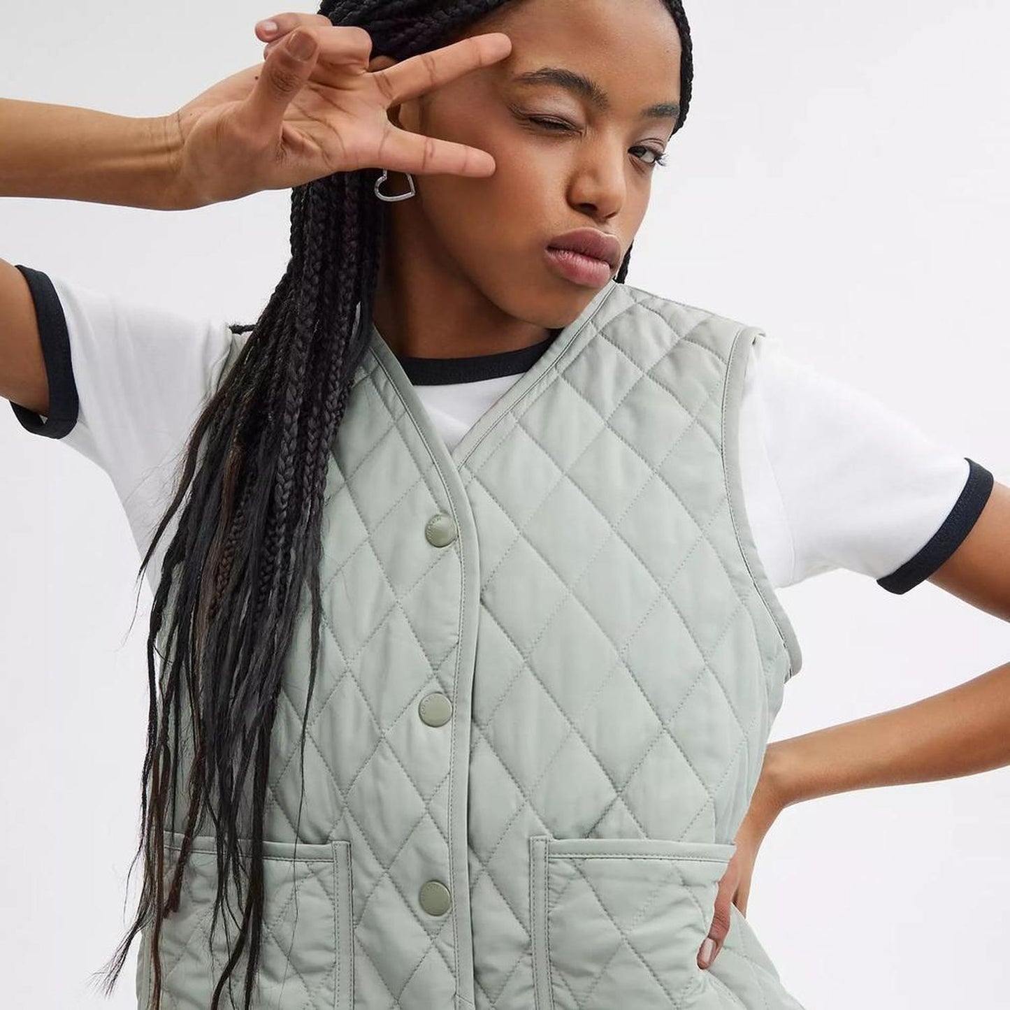 Coach Outlet Quilted Vest