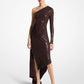 Sequined Stretch Matte Jersey Gown