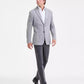 Men's Classic-Fit Stretch Heather Gray Knit Sport Coat