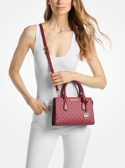 Sheila Small Signature Logo Satchel