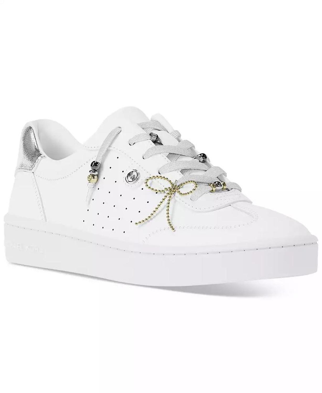 Scotty Leather Lace-up Sneakers with Charms