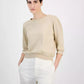Women's Cotton Logo Back-Cutout Sweatshirt