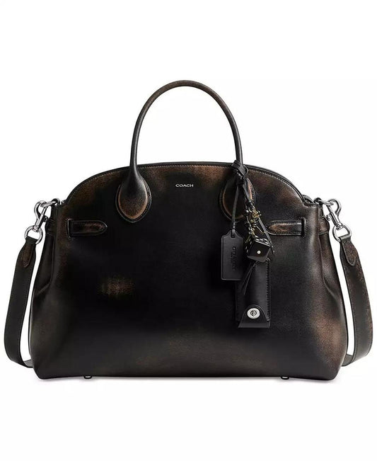 Soft Empire Large Leather Carryall Bag 40
