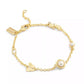Signature Faux Cultivated Pearl Tea Rose Bracelet