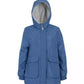Big Girls Fleece Lined Rain Jacket
