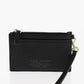 Textured Leather Card Holder With Zip