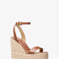 Leighton Leather Wedge Sandal
