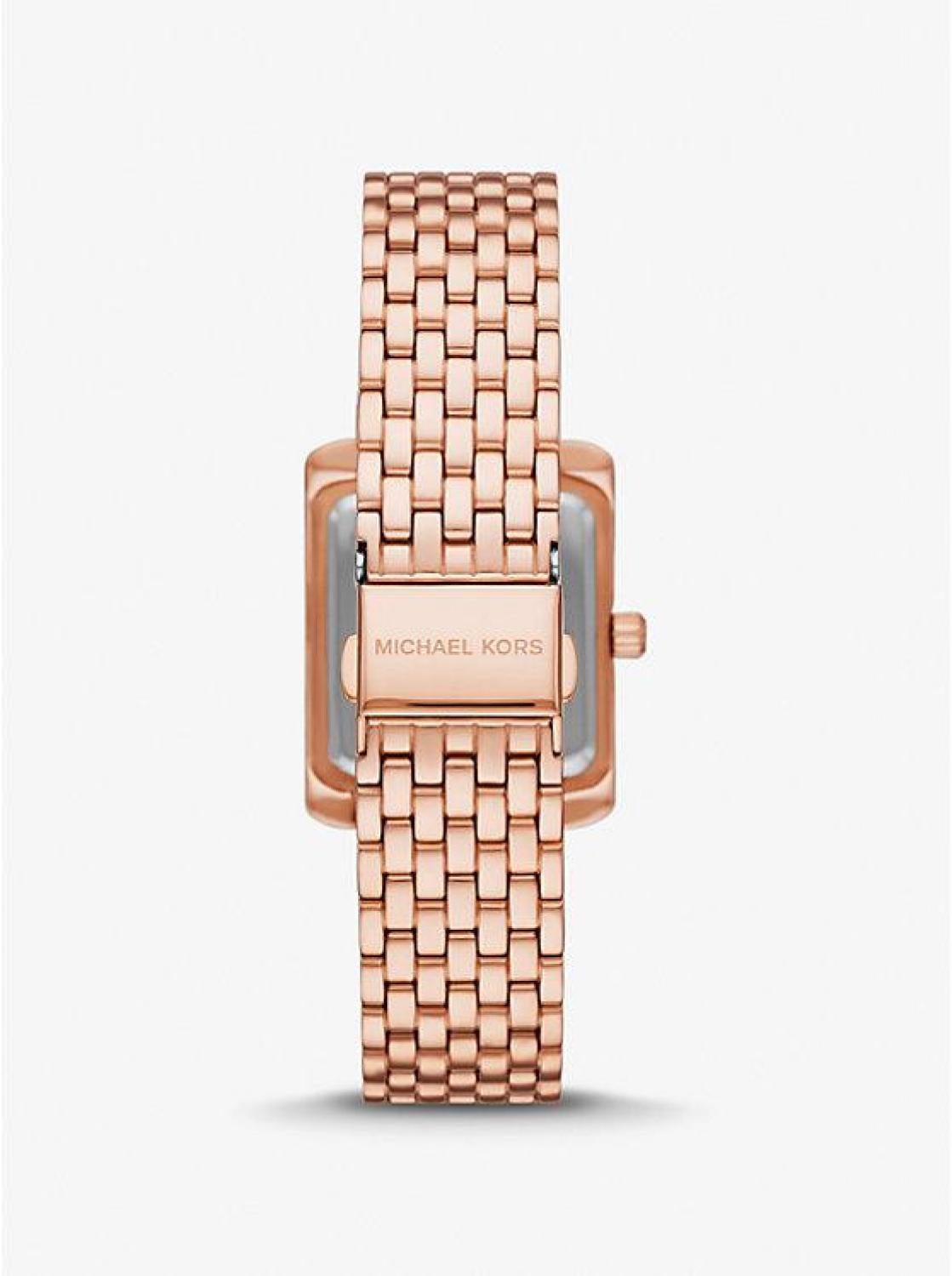 Petite Emery Pavé Rose Gold-Tone Watch