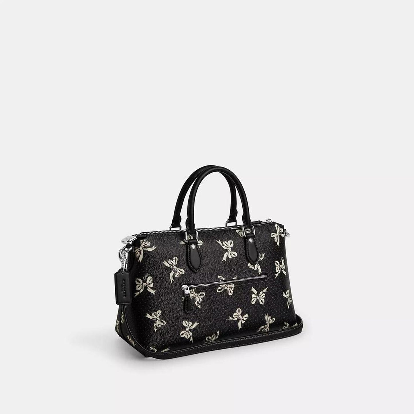 Georgia Stachel Bag With Bow Print