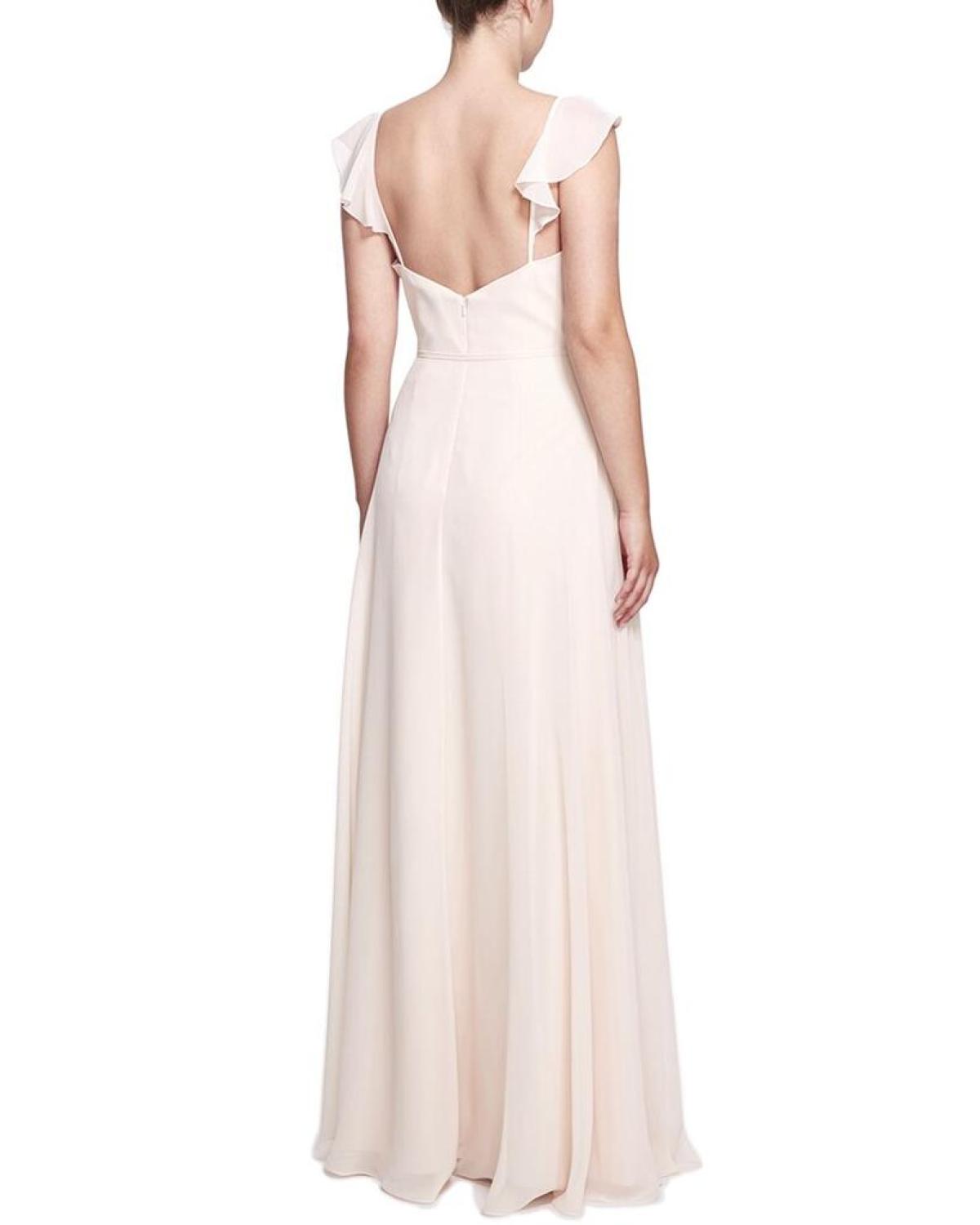 Marchesa Notte Naples Sleeveless Long Gown