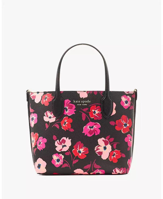 Women's Bleecker Fall Poppies Medium Tote Bag