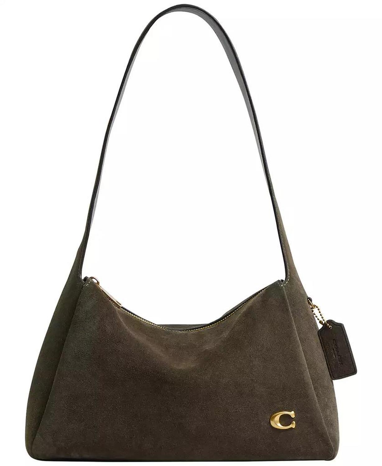 Lola Small Suede Shoulder Bag