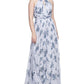 Marchesa Notte Carrara Sleeve Long Gown