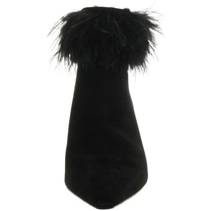 MARABOU BOOTIE Womens Leather Pointed toe Booties