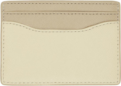 Biege & Off-White 'The Utility Snapshot DTM' Card Holder