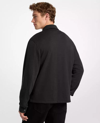 Men's Collared Long-Sleeve Jacket