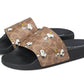 Coach X Peanuts Pool Slide in Signature Canvas with Snoopy Print