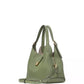 Women's Deco Pebbled Medium Crossbody Tote Bag