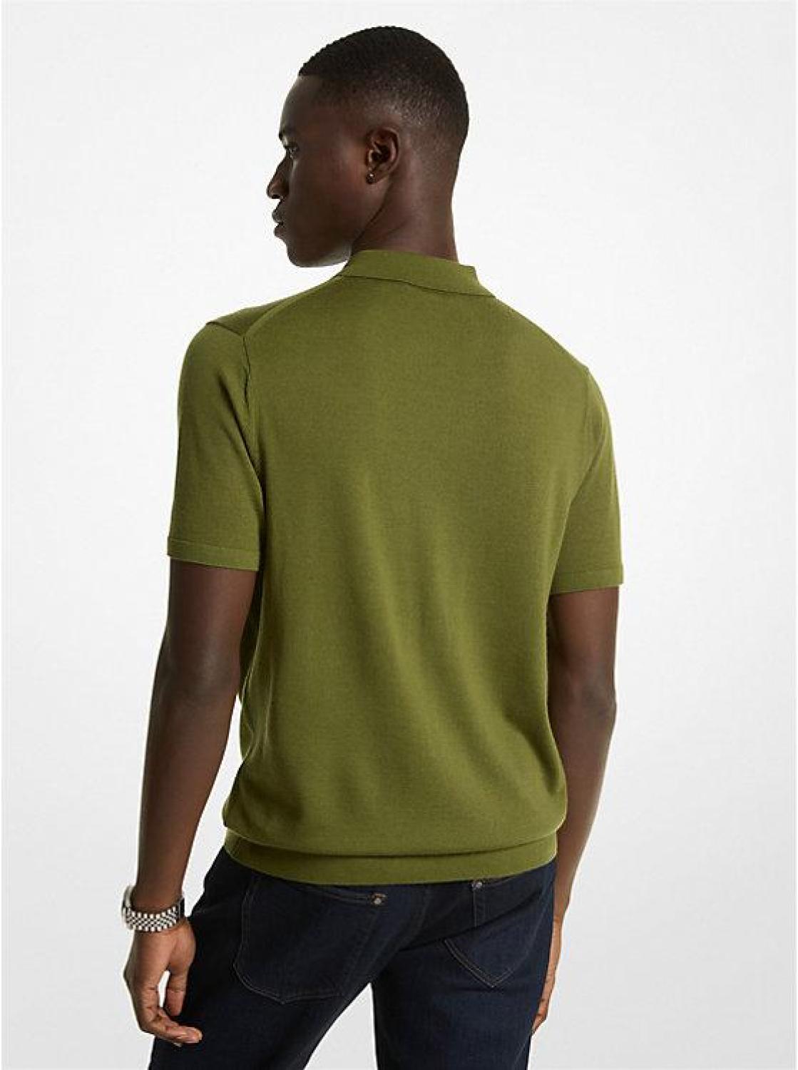 Merino Wool Polo Shirt