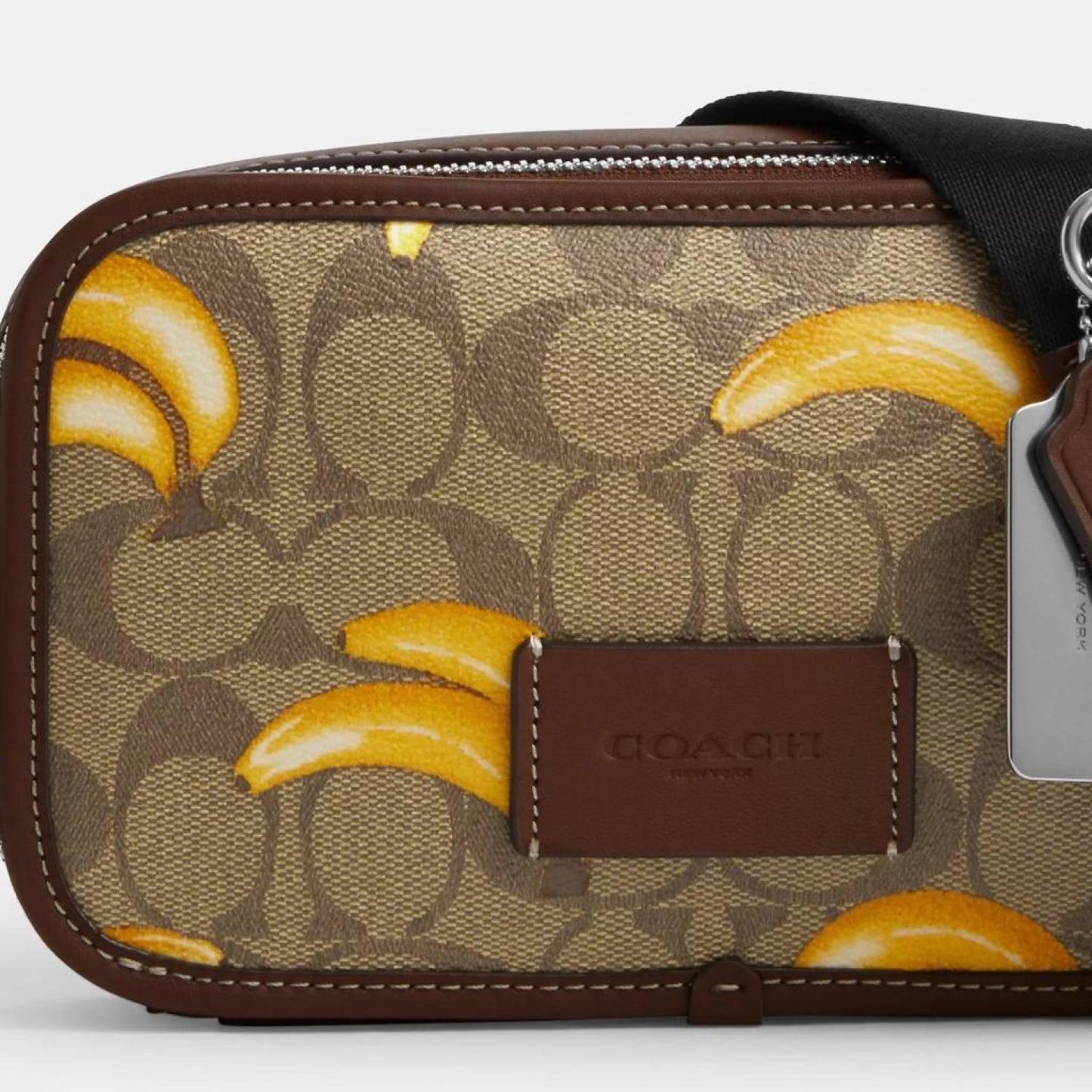 Coach Outlet Wyatt Belt Bag In Signature Canvas With Banana Print