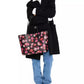 Women's Bleecker Fall Poppies Large Tote Bag