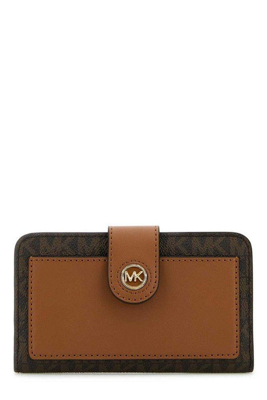 Michael Michael Kors Logo Printed Wallet