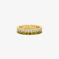 Two-Tone Double Pavé Ring