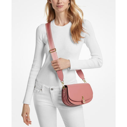 Mila Medium Leather East West Sling Messenger