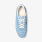 Pia Quilted Suede Trainer