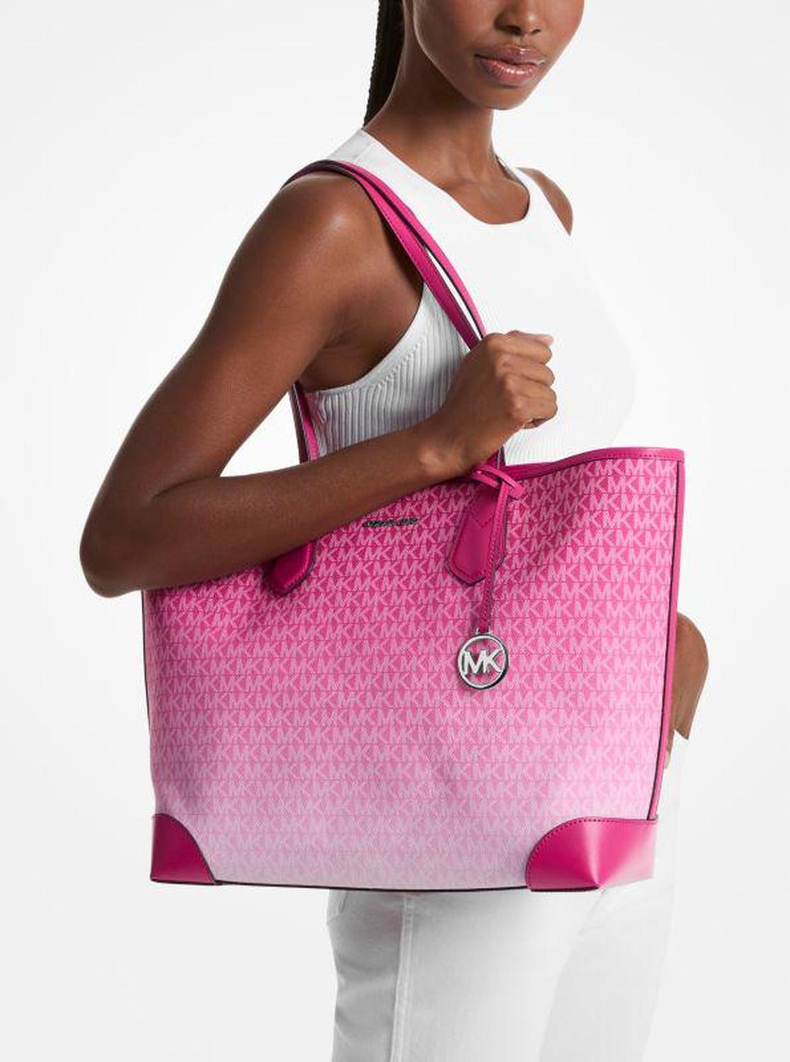 Eva Large Ombré Signature Logo Tote Bag