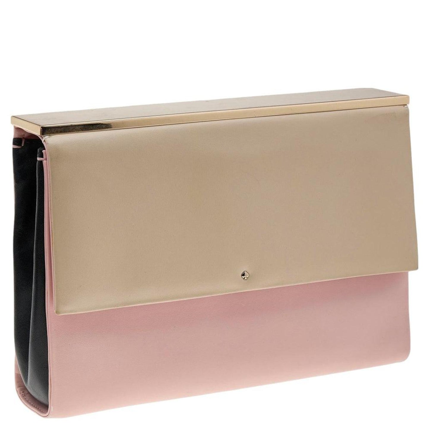 Kate Spade color Leather Frame Clutch