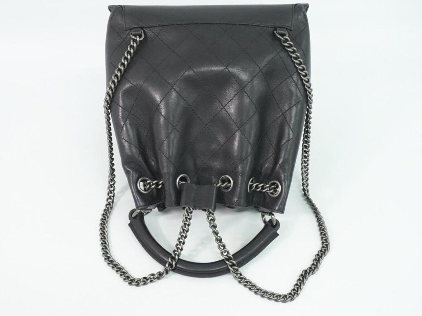 Chanel Matelassé  Leather Backpack Bag (Pre-Owned)