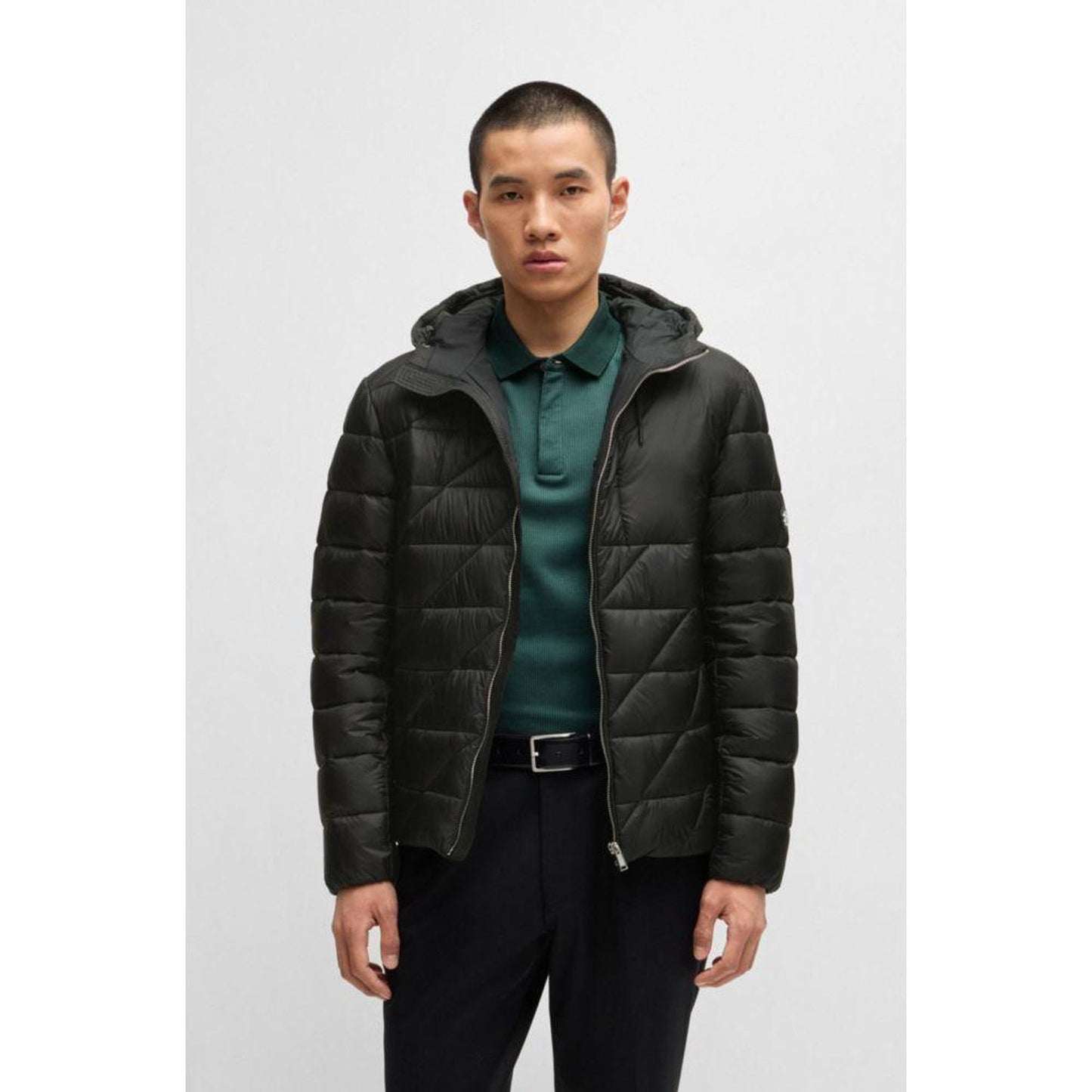 Water-repellent jacket with Double B monogram