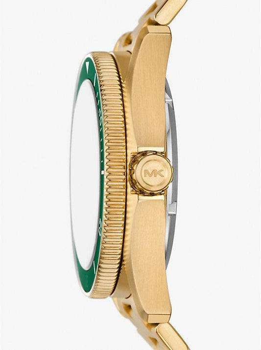 Oversized Maritime Gold-Tone Watch