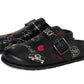 Buckle Clog With Sketch Print