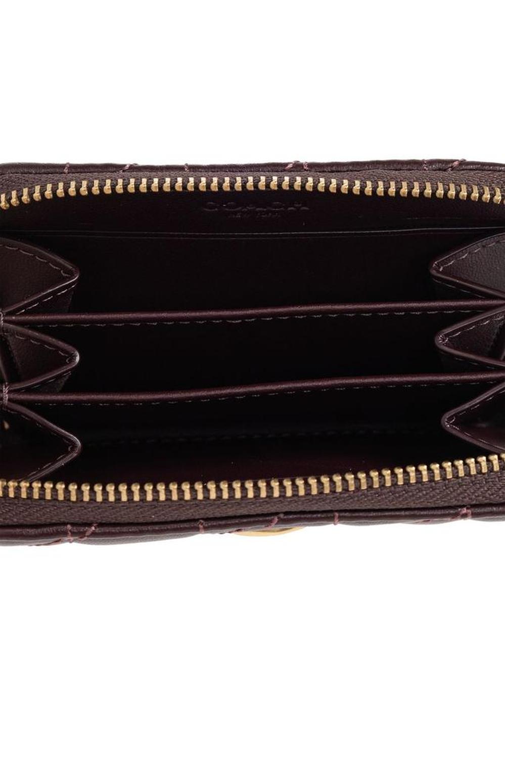 Coach Essential Zip-Around Quilted Small Card Case